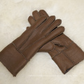 Australia Sheepskin leather winter gloves for women